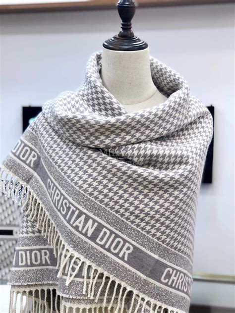 dior scarf wool|how to style Dior scarf.